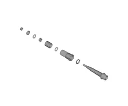 Polkimen akseli Shimano Kit Vasen PD-R8000